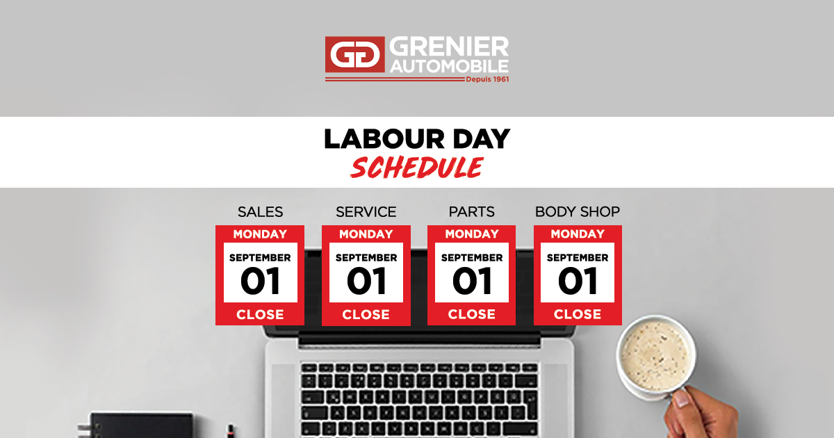 LABOUR DAY SCHEDULE