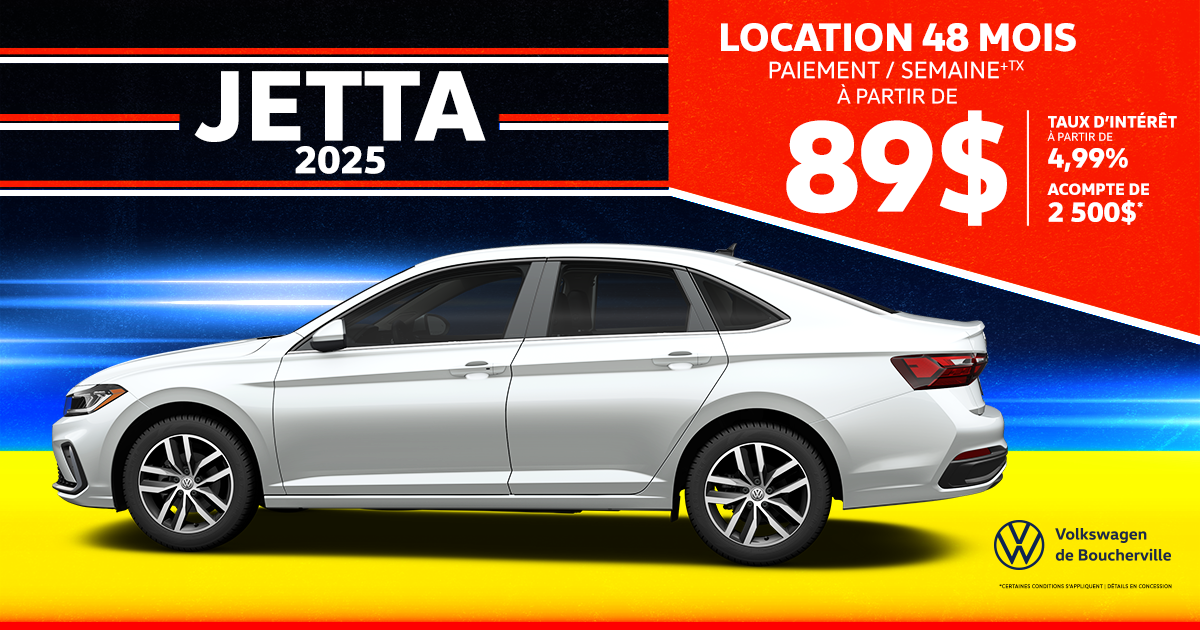 LA JETTA 2025 EN INVENTAIRE !