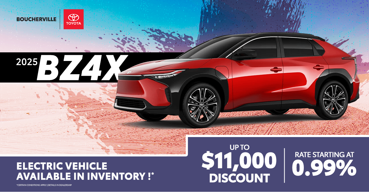 THE 2025 BZ4X NOW AVAILABLE !