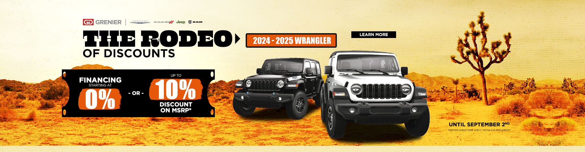 THE RODEO OF DISCOUNTS!