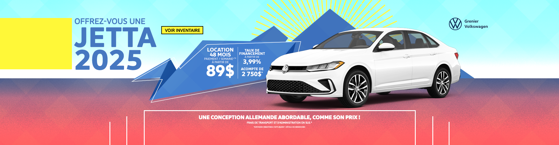 LA JETTA 2025 EN INVENTAIRE !