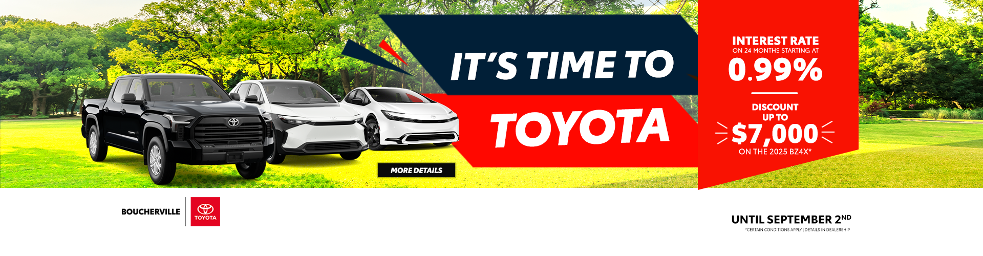 IT'S TIME TO TOYOTA SALE !