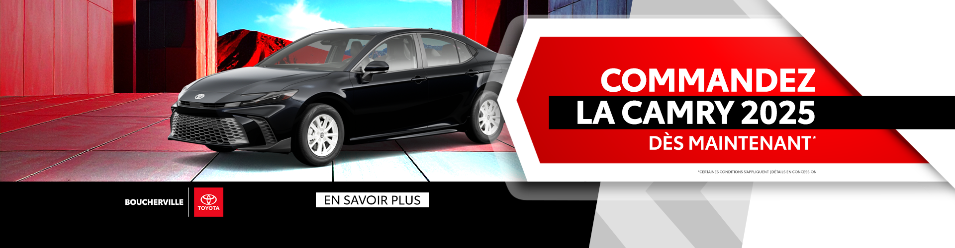 COMMANDEZ LA CAMRY 2025 !