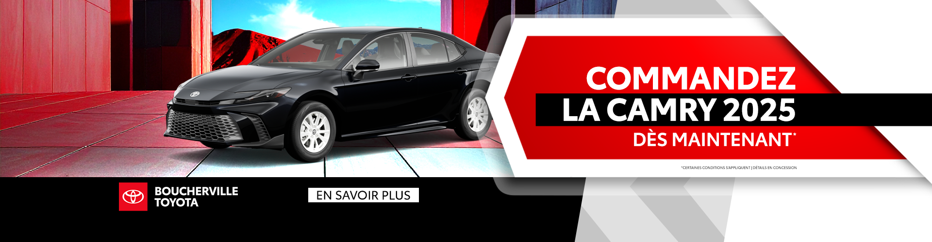 COMMANDEZ LA CAMRY 2025 !
