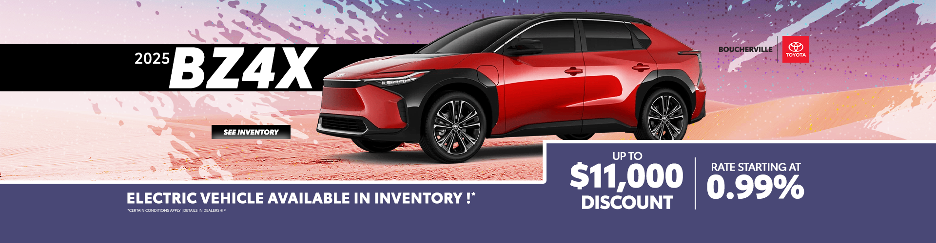 THE 2025 BZ4X NOW AVAILABLE !