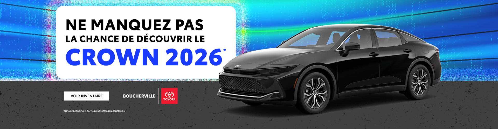 DÉCOUVREZ LE CROWN 2026 !