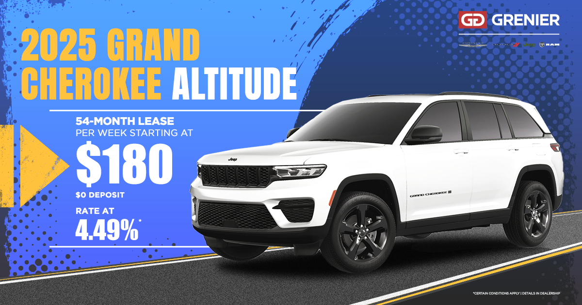 2025 JEEP GRAND CHEROKEE ALTITUDE !