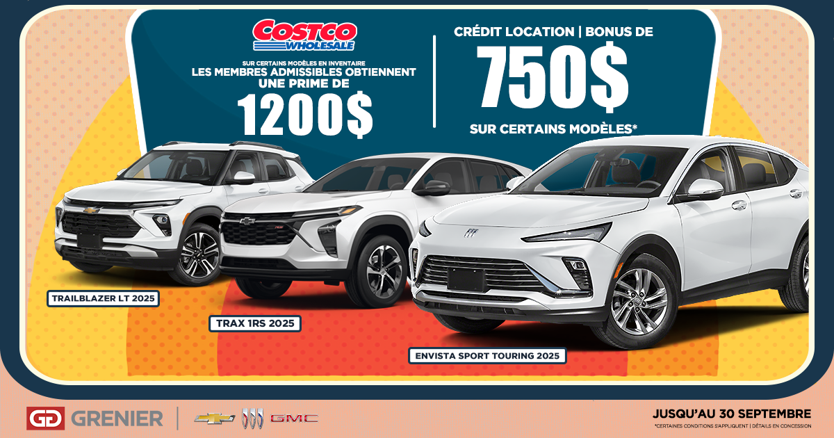 ÉVÉNEMENT RABAIS COSTCO !