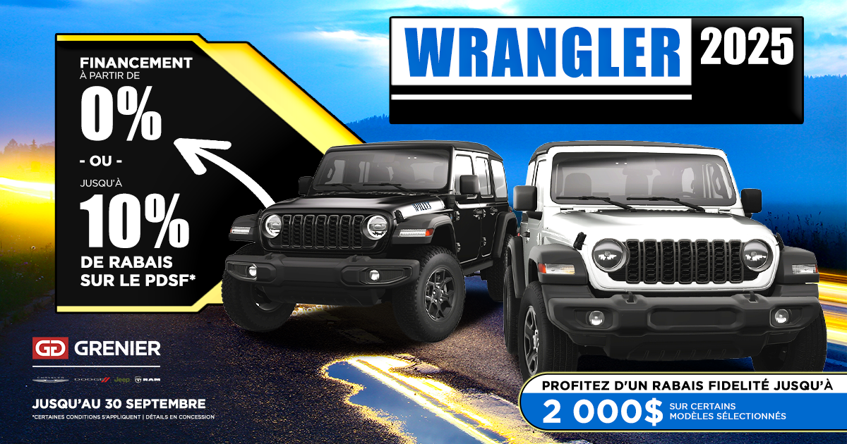 WRANGLER 2025 !