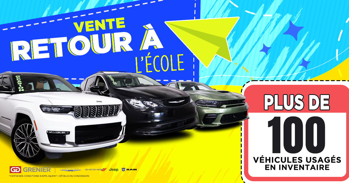 RETOUR À L'ÉCOLE !