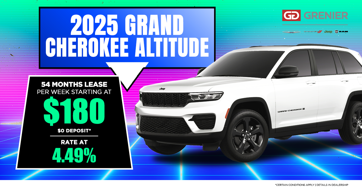 2025 JEEP GRAND CHEROKEE ALTITUDE !