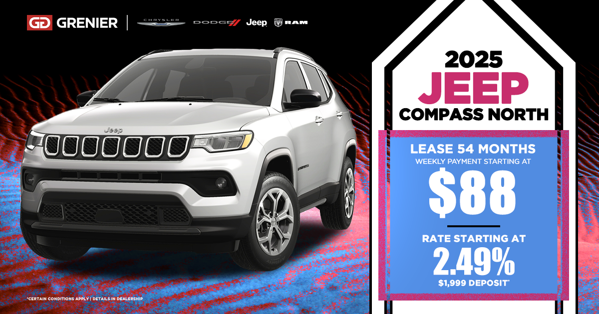 2025 JEEP COMPASS NORTH !