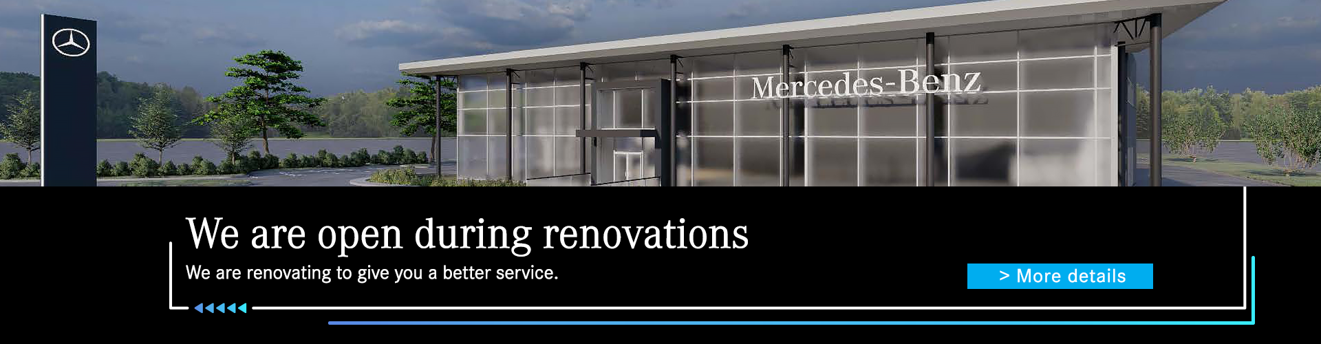 WE ARE OPEN DURING RENOVATIONS!
