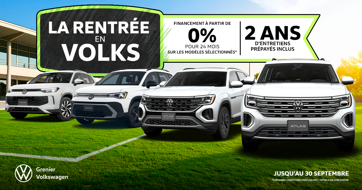 LA RENTRÉE EN VOLKS !