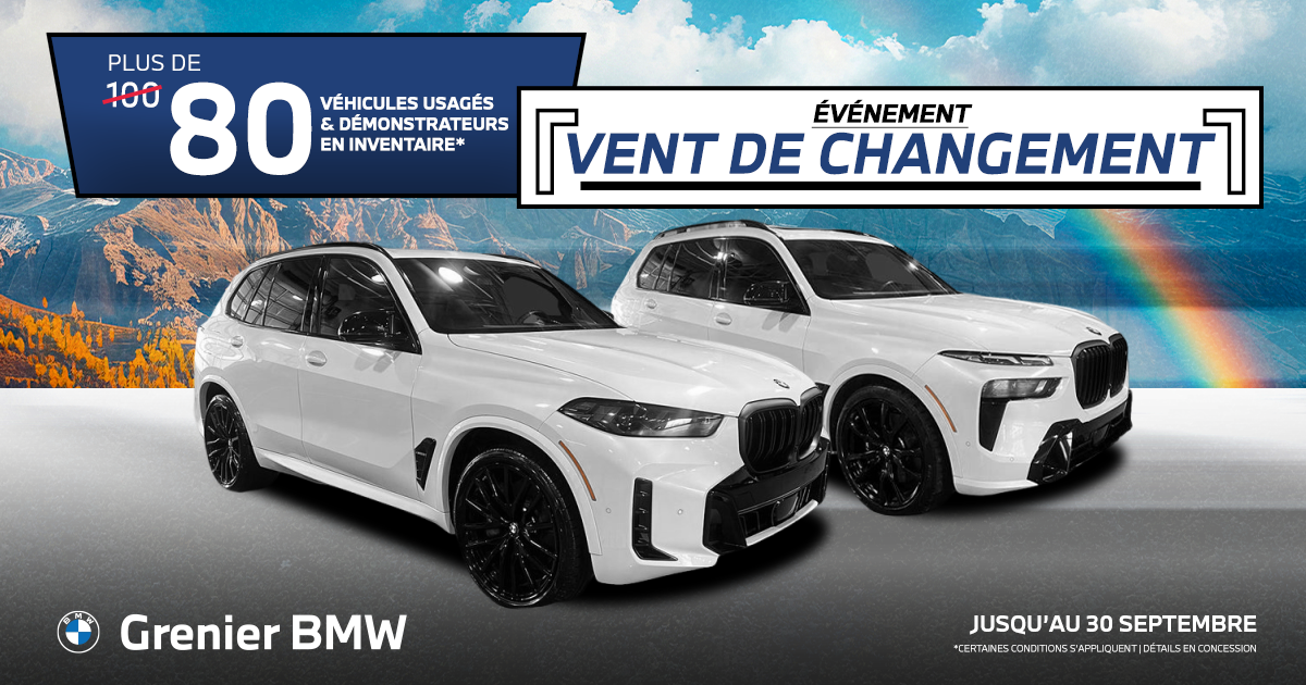 ÉVÉNEMENT VENT DE CHANGEMENT !