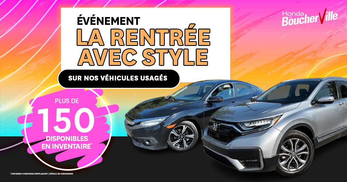 ÉVÉNEMENT LA RENTRÉE AVEC STYLE !