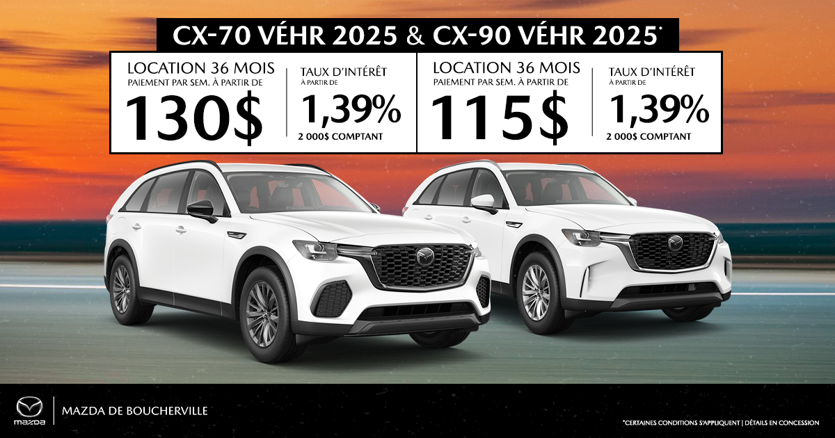 CX-70 2025 & CX-90 2025 !