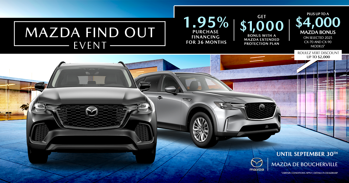 DISCOVER MAZDA EVENT !