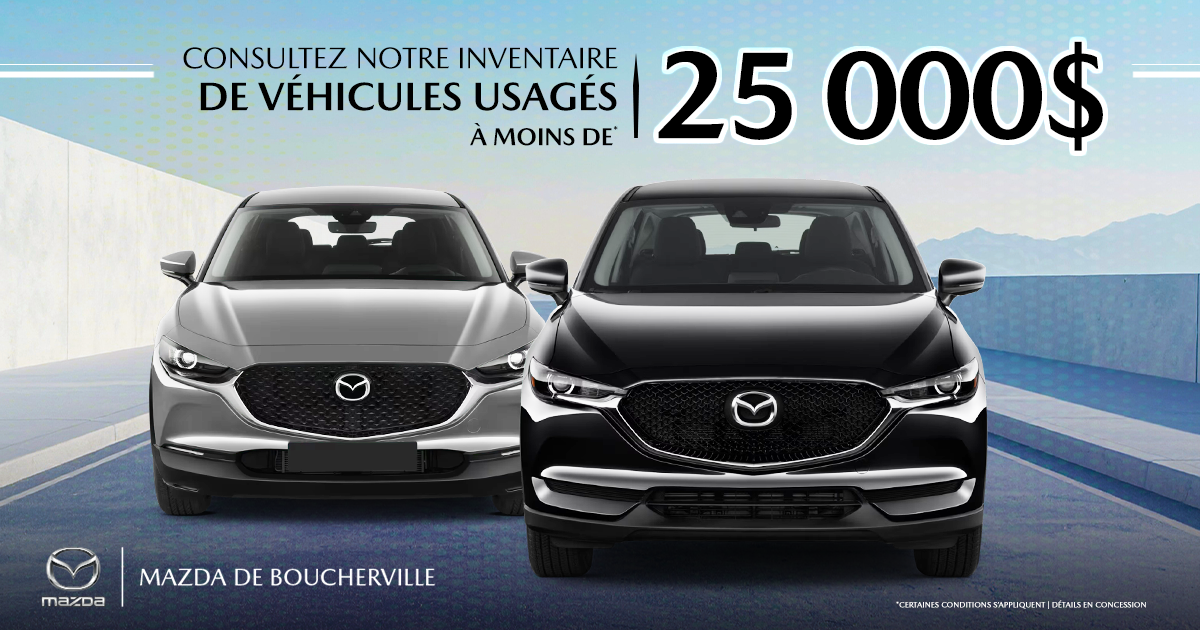 INVENTAIRE À MOINS DE 25 000$ !