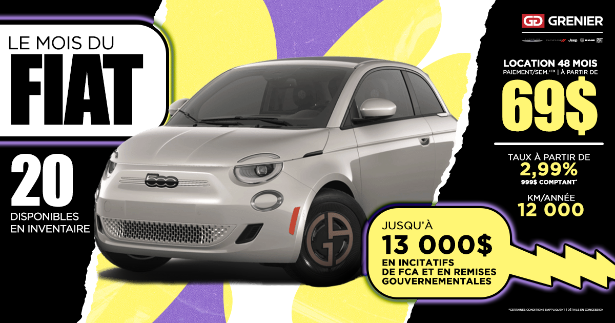 LE MOIS DU FIAT !