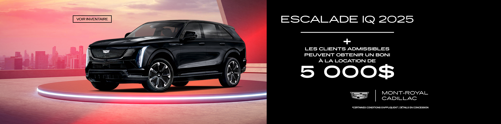 ESCALADE IQ 2025 !