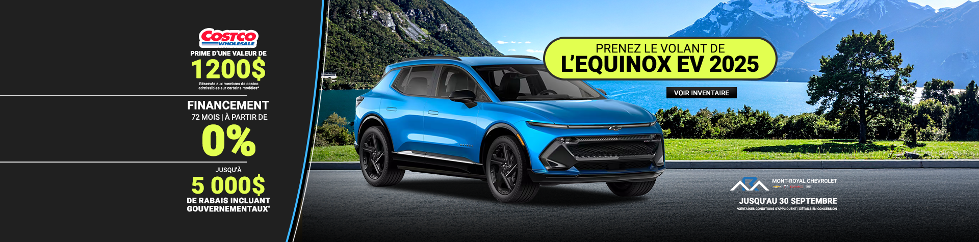PRENEZ LE VOLANT DE L'EQUINOX EV 2025