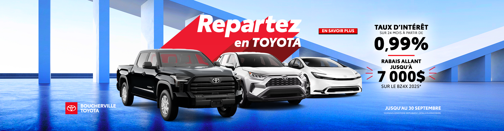 REPARTEZ EN TOYOTA !