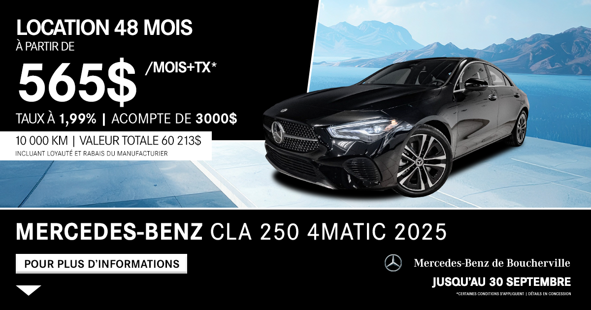 CLA 250 4MATIC 2025