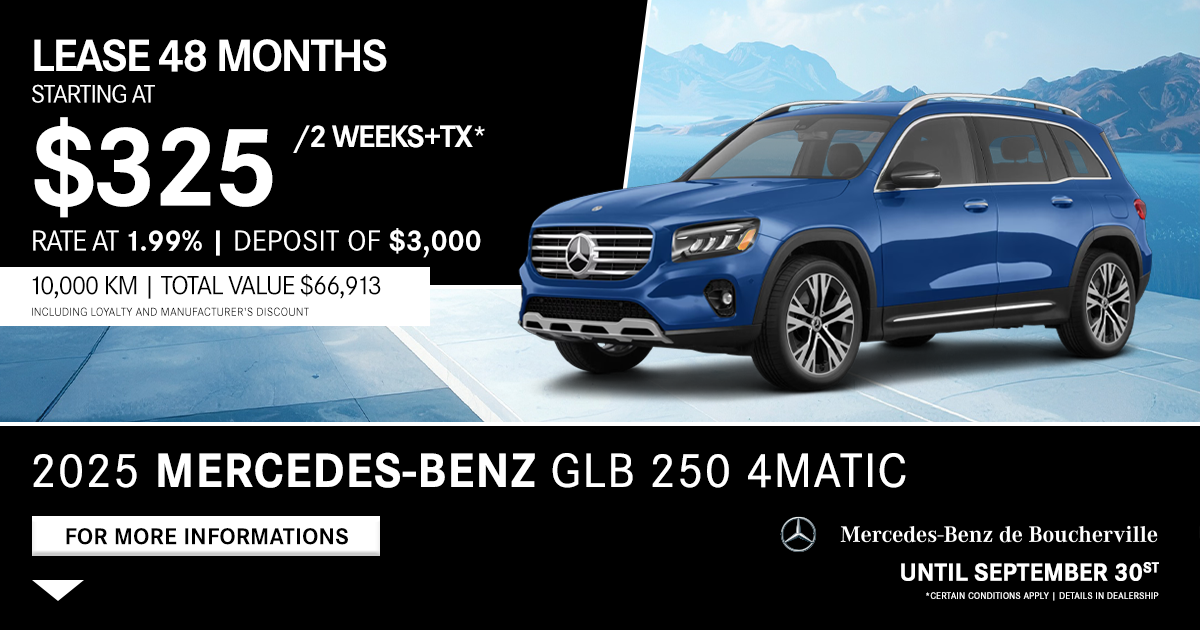 2025 GLB 250 4MATIC