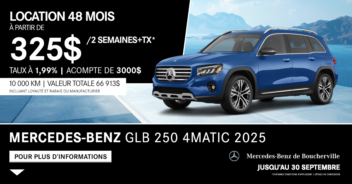 GLB 250 4MATIC 2025