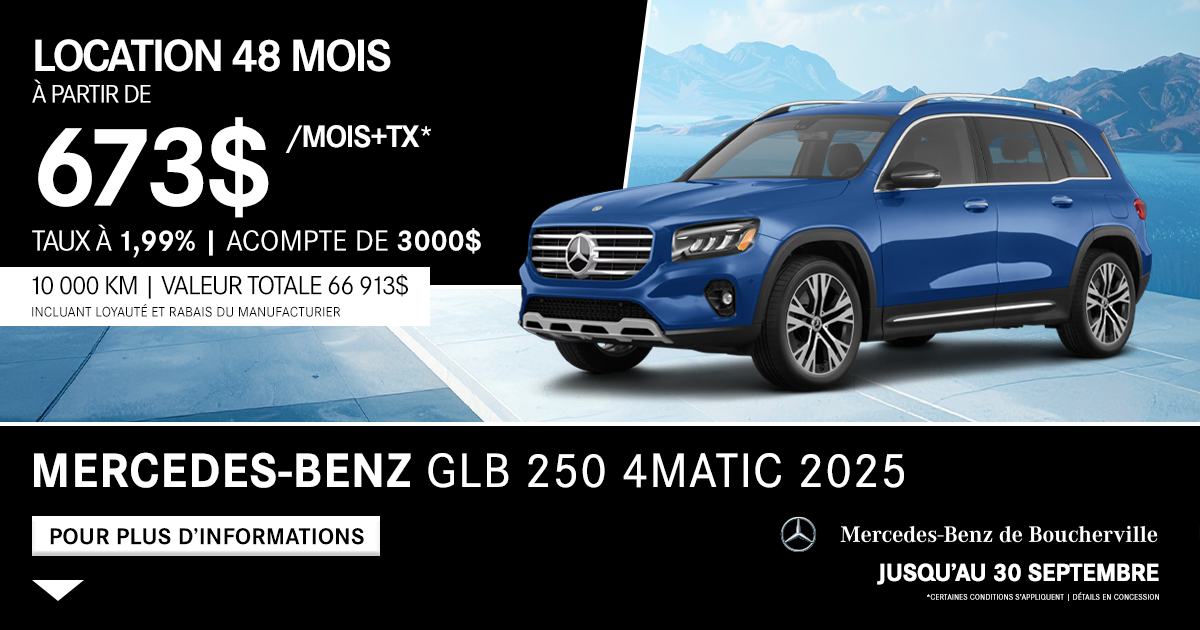 GLB 250 4MATIC 2025