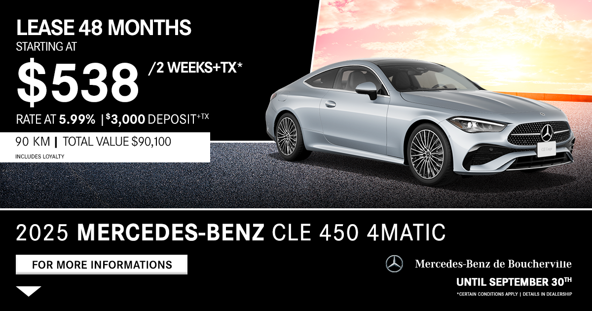 2025 CLE 450 4MATIC