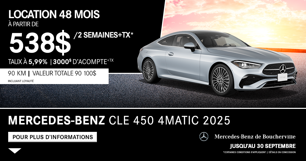 CLE 450 4MATIC 2025
