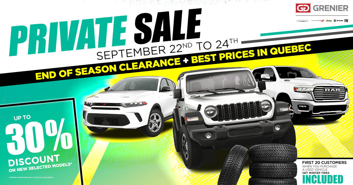 PRIVATE SALE !