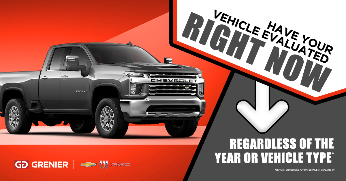 EVALUATE YOUR VEHICLE !