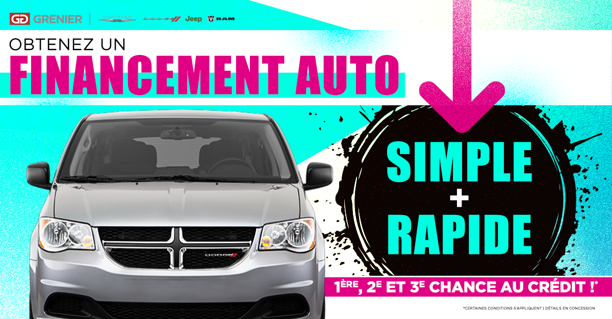 OBTENEZ UN FINANCEMENT AUTO !