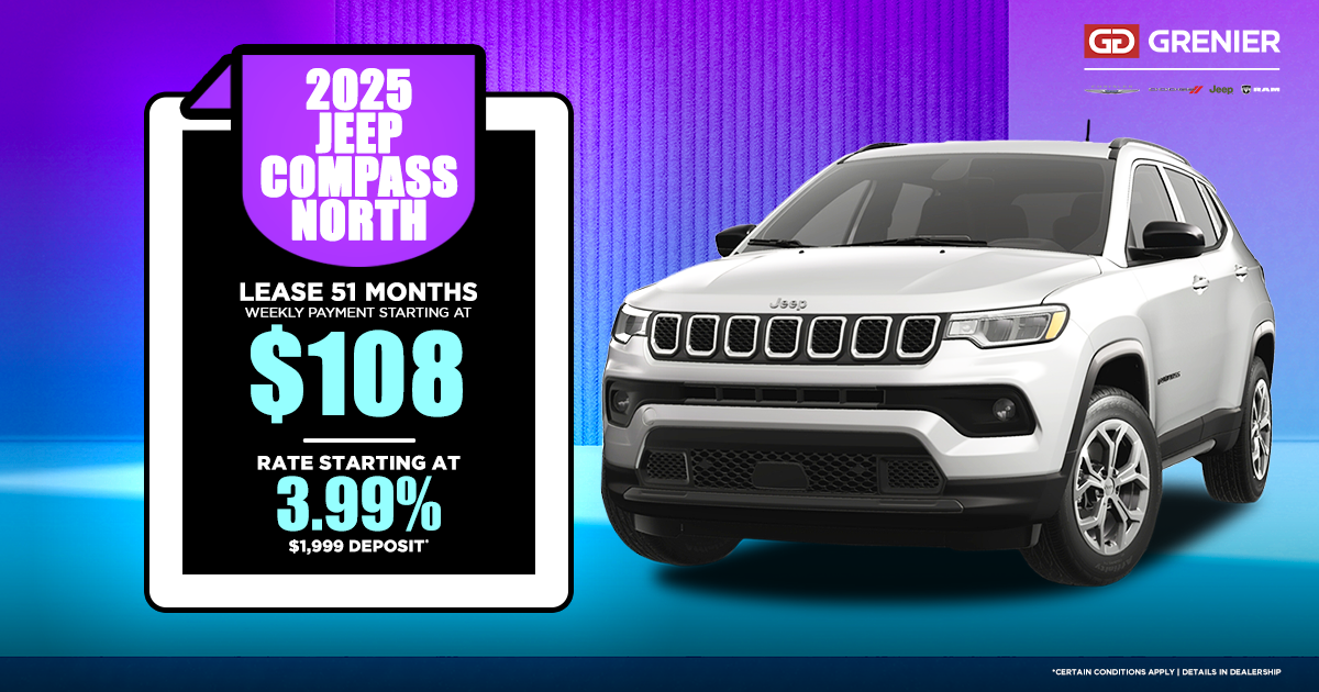 2025 JEEP COMPASS NORTH !