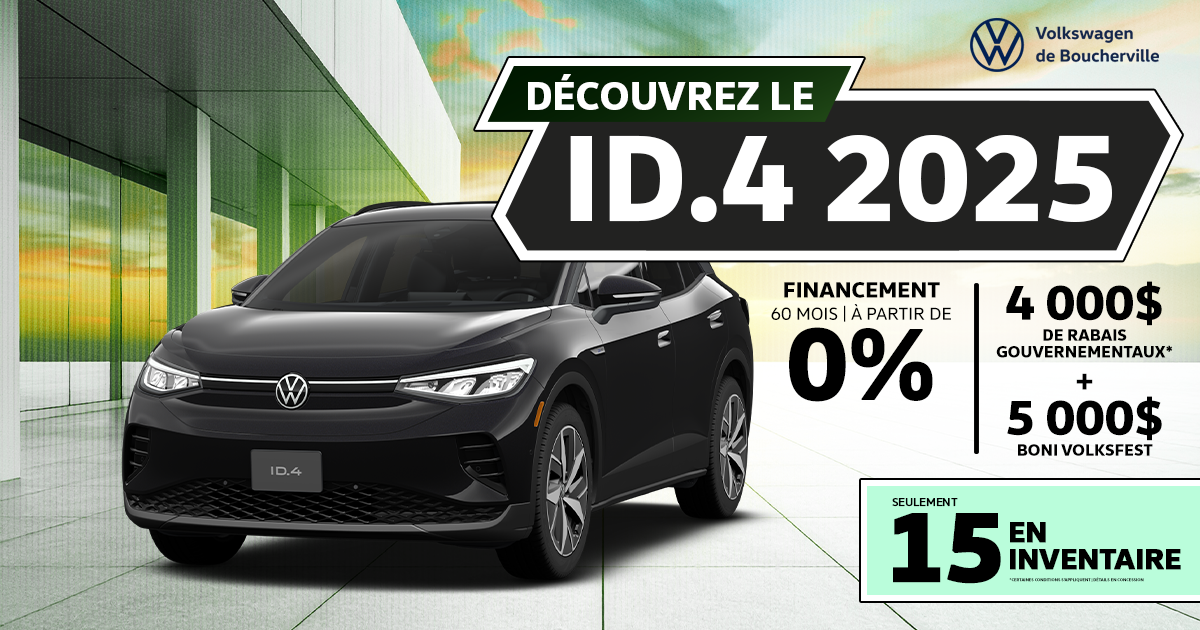 DÉCOUVREZ LE ID.4 2025 !