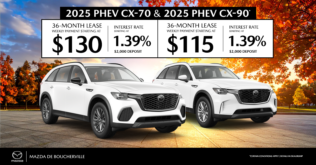 2025 CX-70 & 2025 CX-90 !