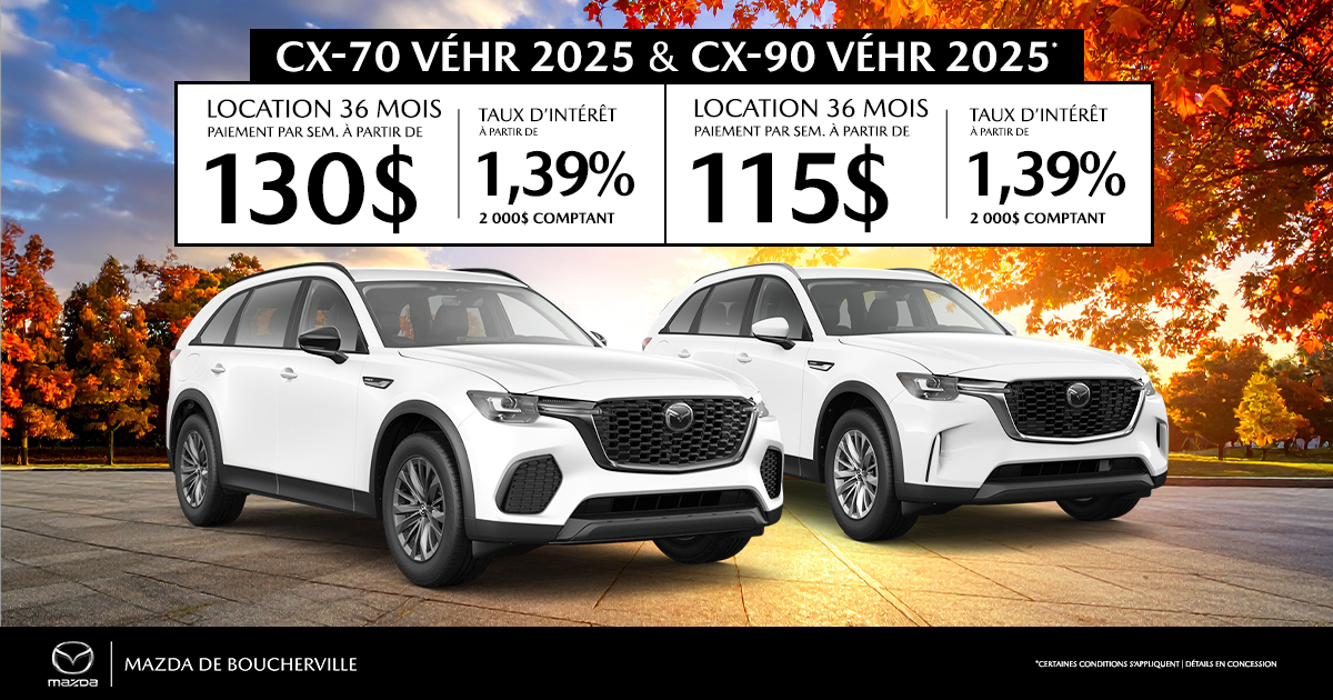 CX-70 2025 & CX-90 2025 !