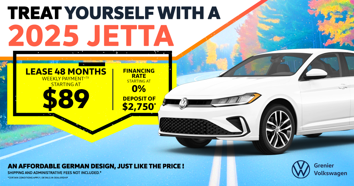 TREAT YOURSELF WITH A 2025 JETTA !
