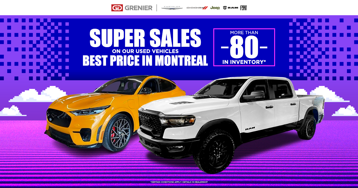SUPER SALES ON OUR USED VEHICLES !