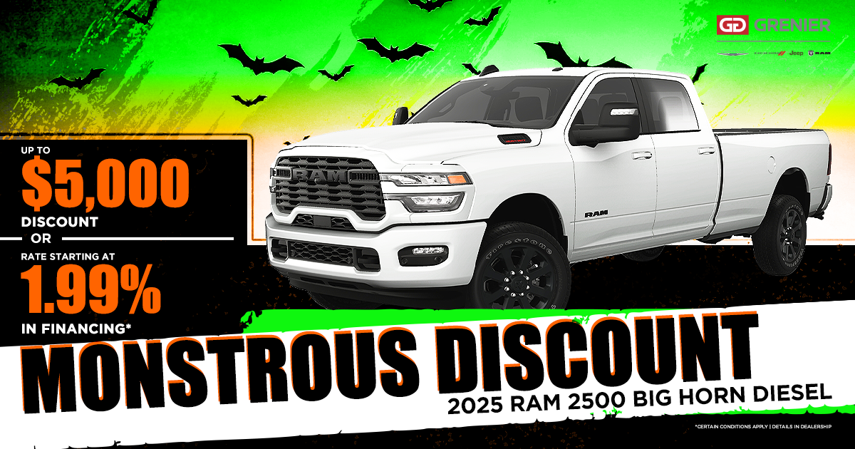 MONSTROUS DISCOUNTS !