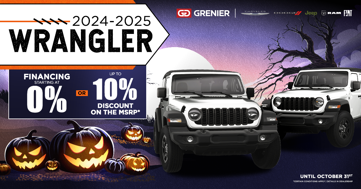 AVAILABLE WRANGLER !
