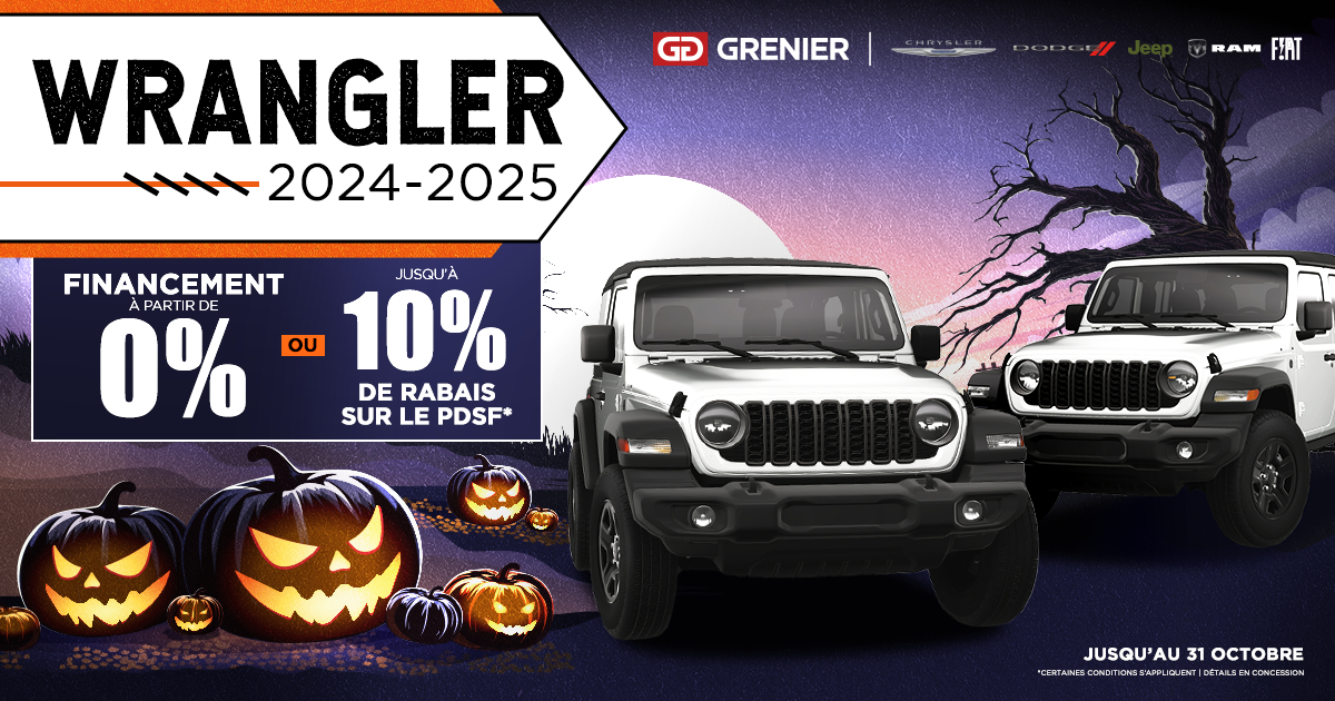 WRANGLER DISPONIBLES !