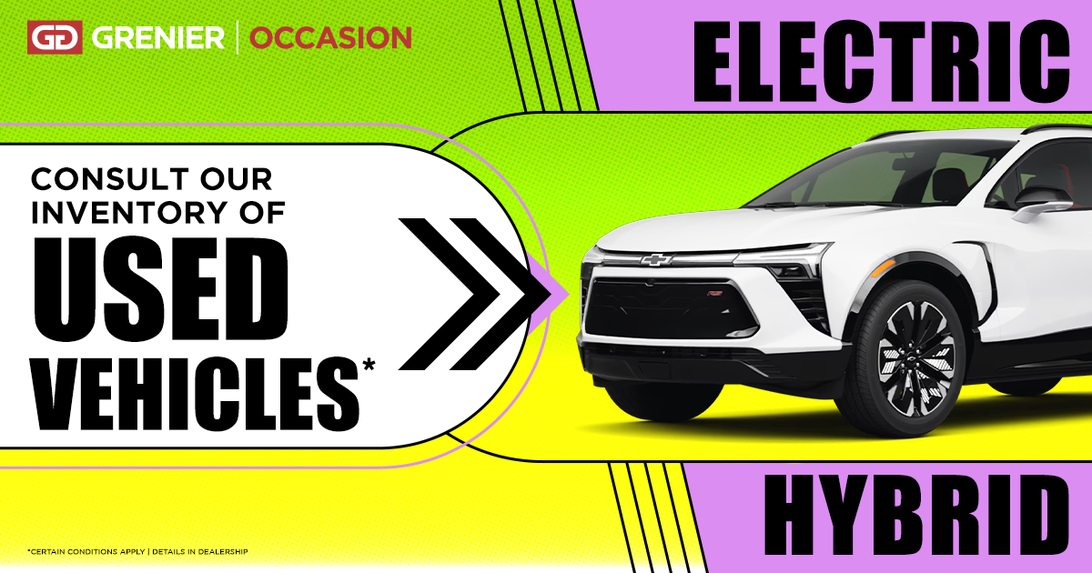 USED ELECTRIC AND HYBRID VEHICLES !