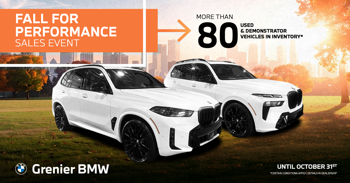 FALL FOR PERFORMANCE SALES EVENT !