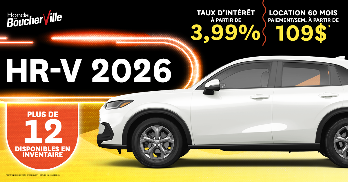 HR-V 2026 !