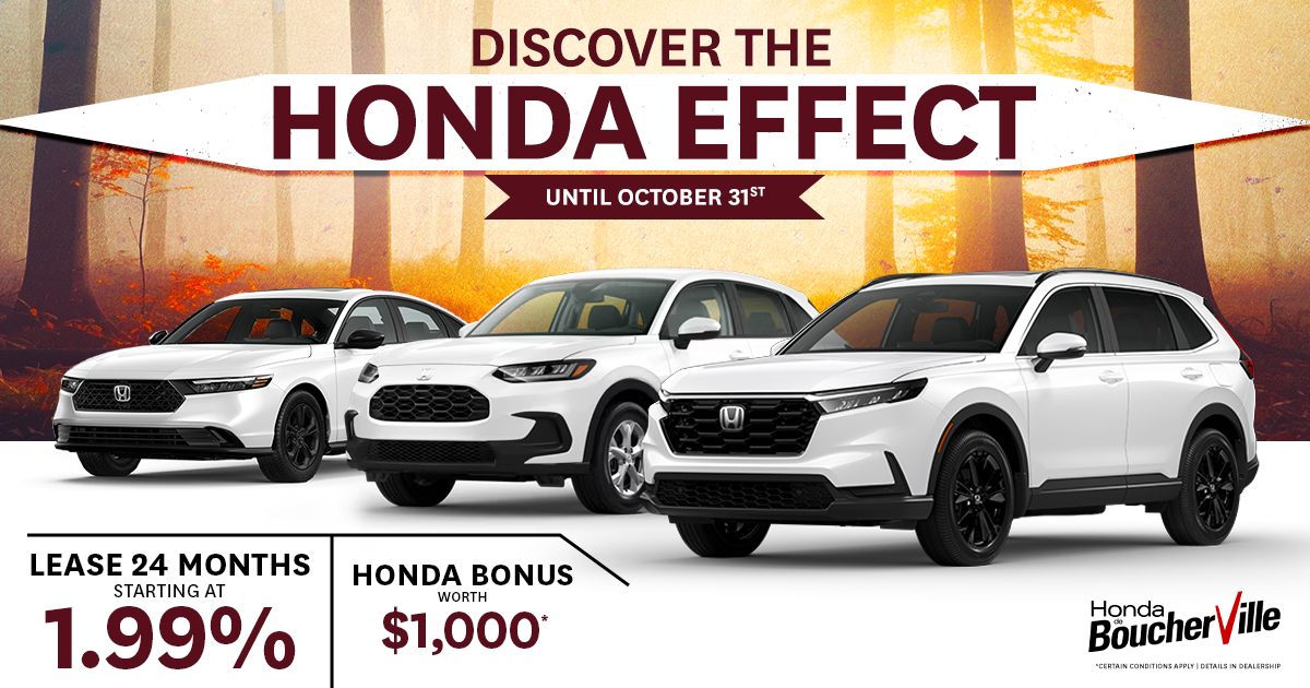 DISCOVER THE HONDA EFFECT !