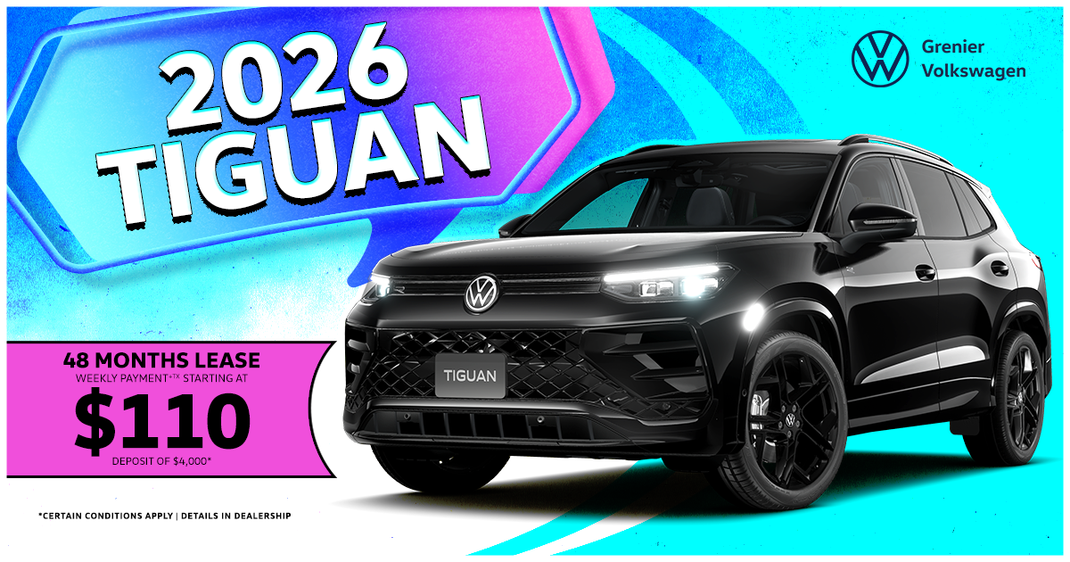 DRIVE THE 2026 TIGUAN !